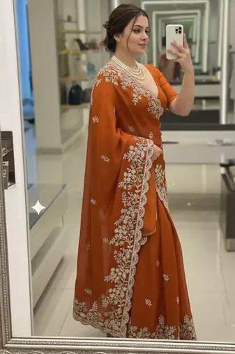  party wear soft silk saree