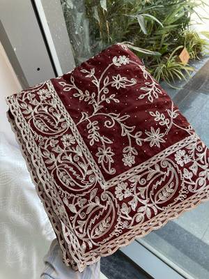 party wear soft silk saree 3