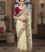 Womens fancy arrive party wear soft georgette saree
