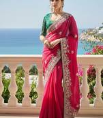 New  party wear soft  fendy chiffon silk saree