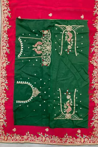 New party wear soft fendy chiffon silk saree