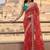New exclusive wedding wear georgette saree
