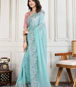  wedding wear crunchy silk saree
