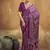 Elegant modal satin print saree with blouse