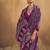 Elegant modal satin print saree with blouse 
