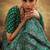 Elegant modal satin print saree with blouse 