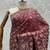 Maroon Color Gold Zari Weaving Pashmina Silk Saree