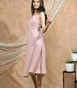 Peach dress