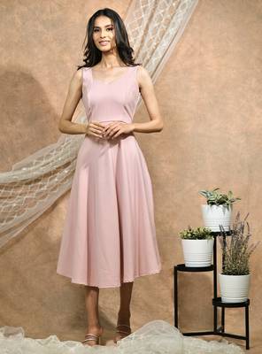 Peach dress 2