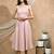 Peach dress