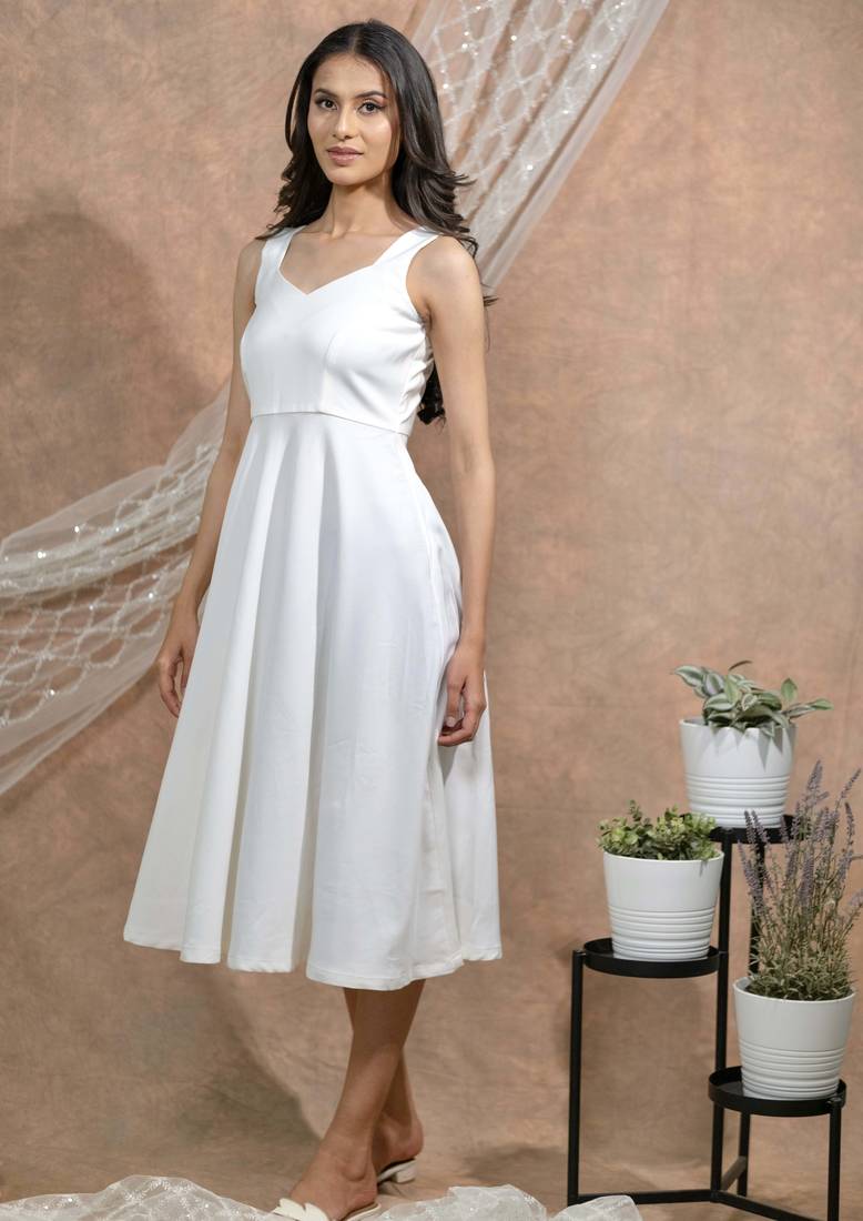 White dress