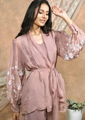 Bloomed nude co-ord set 1