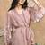 Bloomed nude co-ord set