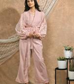 Bloomed peach co-ord set