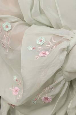 Mint embroidered jacket 2