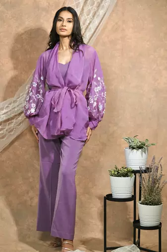 Bloomed lavender co-ord set