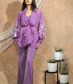 Bloomed lavender co-ord set