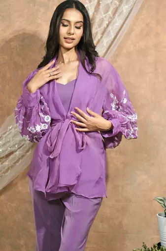 Bloomed lavender co-ord set