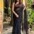  raabta black handloom tissue saree