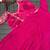 Rani Pink Color Embroidery Sequence Work Chinon Lehenga Choli Ser