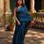  turquoise fleur turquoise blue handloom tissue saree