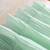 Mint green solid textured cotton sleeveless fit & flare kids dress