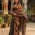  copper blossom copper handloom tissue saree