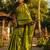  virana green handloom tissue saree