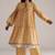 Apricot cream kota silk co-ord set