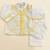 White embroidered pure soft muslin kurta set