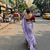 lavender handloom tissue saree