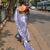  lavender handloom tissue saree