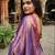  midnight melt copper & blue handloom tissue saree
