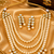 Traditional Pearl Beaded Kundan Multi Layer Necklace Set