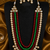 Ethnic Pearl Beaded Kundan Layered Necklace Set
