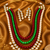 Ethnic Pearl Beaded Kundan Layered Necklace Set
