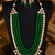Elegant Multi Layer Pearl Beaded Kundan Jewelry Set