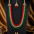 Gold Plated Multi Layer Pearl Beaded Kundan Necklace Set
