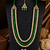 Traditional Multi Layer Pearl Beaded Kundan Necklace Set