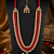 Multi Layer Pearl Beaded Kundan Ethnic Necklace Set