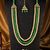 Party Wear Multi Layer Pearl Beaded Kundan Necklace Set