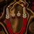 Traditional Indian Multi Layer Pearl Beaded Kundan Necklace Set