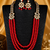 Traditional Indian Multi Layer Pearl Beaded Kundan Necklace Set