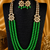 Multi Layer Kundan Pearl Beaded Gold Plated Necklace Set