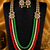 Pearl Beaded Multi Layer Kundan Necklace Set for Women