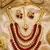 Designer Multi Strand Beaded Kundan Gold Plated Necklace Set