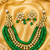 Beaded Kundan Gold Plated Necklace Set