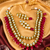 Kundan gold plated layered necklace
