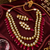 Kundan gold plated layered necklace