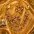 Multi stone gold plated layered necklace set